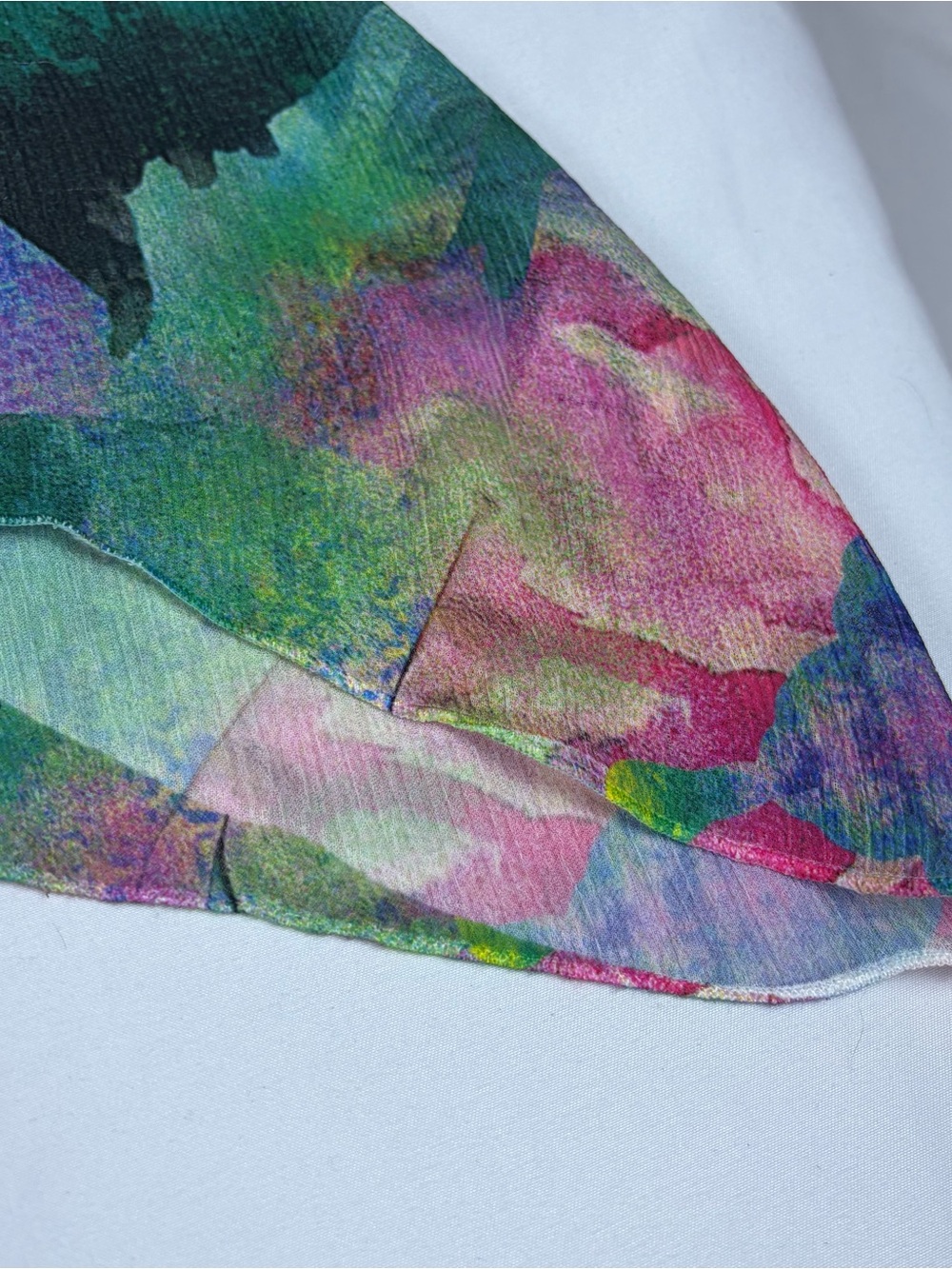 Soft Surroundings Multicolor Watercolor Sleeveless Tunic Tank - Picture 4 of 9